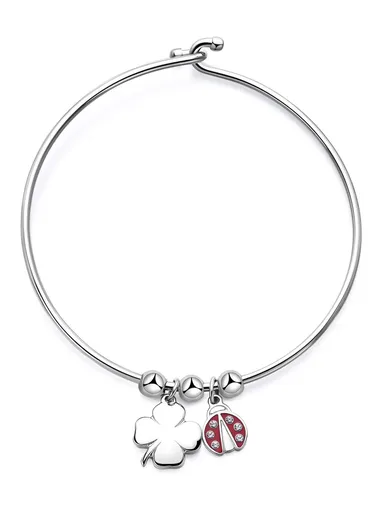 S'Agapõ Pevný ocelový náramek pro štěstí Feelings SFE14