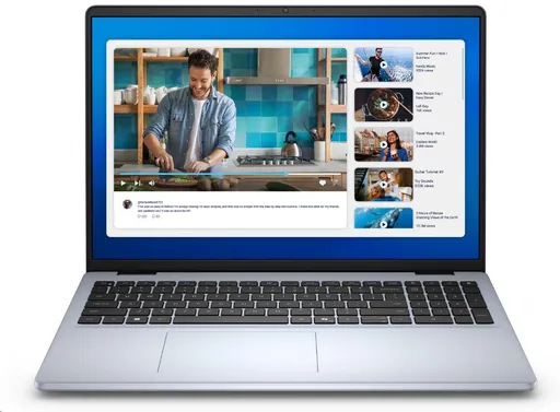 DELL NTB 16 DC16250/C5-120U/8GB/512GB SSD/16" FHD+ /Integrated/FgrPr/3 Cell/65W/WLAN/Backlit Kb/W11 Pro/3Y PS NBD