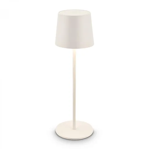 BRILONER Bota stolní lampa - 1,8W, 120lm, nabíjecí, LED, stmívatelné, dotykový vypínač, teplá bílá, bílá 7708016