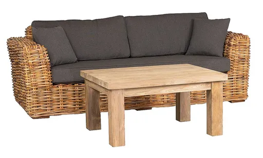 DEOKORK Zahradní ratanová sestava TOSCA III.