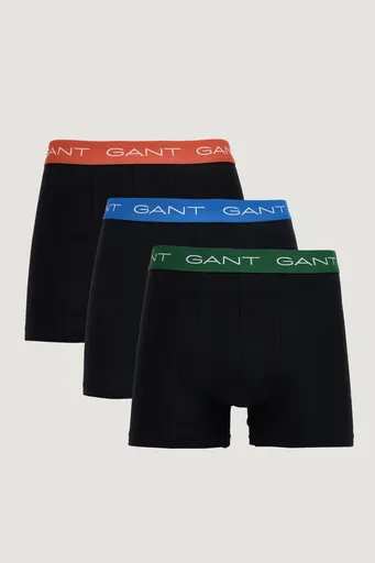 SPODNÍ PRÁDLO GANT BOXER BRIEF 3-PACK BLACK