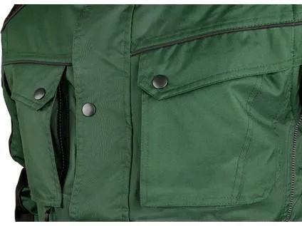 Bunda CXS IRVINE, zimní, pánská, zeleno-černá, vel. XL