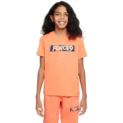 Nike SPORTSWEAR Dětské triko, oranžová, velikost
