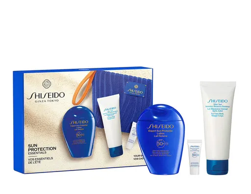 Shiseido Dárková sada Sun Protection Essentials Kit