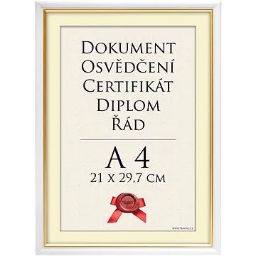 TRADAG Praha bílý 21 x 29,7 - A4 (0808_2130A)