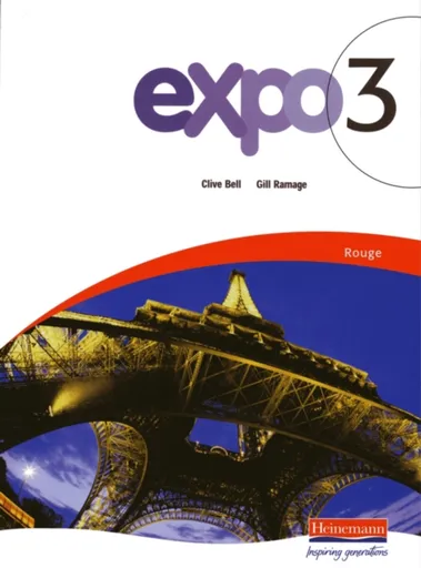 Expo 3 Rouge Pupil Book - Clive Bell, Gill Ramage