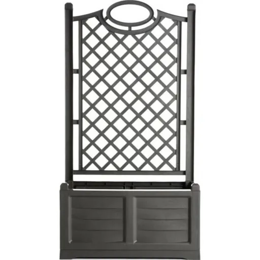 Bama Velkoobjemový truhlík s okrasnou opěrou Separe antracit, 80 x 150 x 42,5 cm