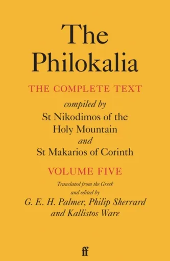The Philokalia Vol 5 - G.E.H. Palmer