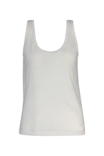 TOP GANT LINEN TANK TOP WHITE