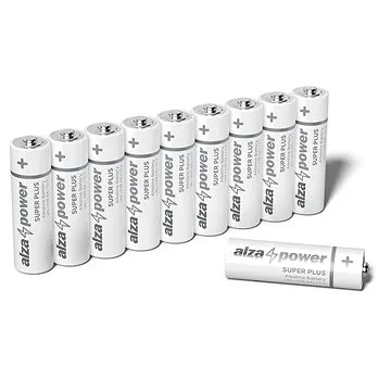 AlzaPower Super Plus Alkaline LR6 (AA) 10ks v eko-boxu (APW-BAA10BXP)