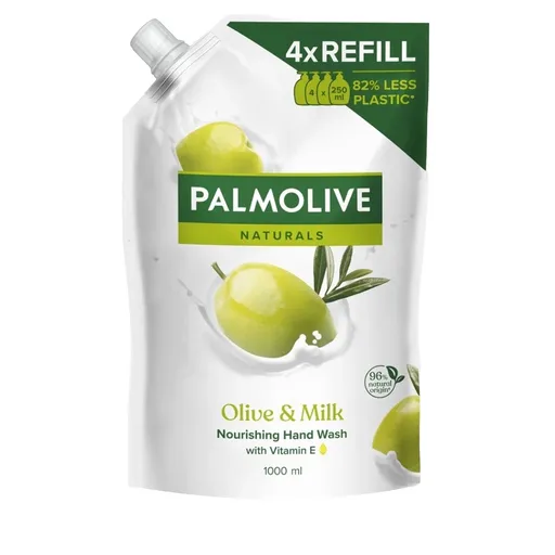 Palmolive Naturals Olive & Milk tekuté mýdlo náhradní náplň 1000 ml