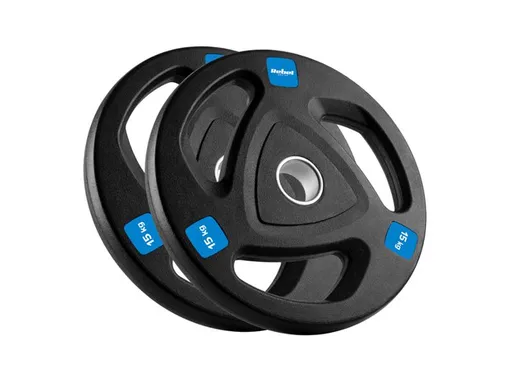 Sada litinových závaží REBEL RBA-2111 2x15kg - rozbaleno - bez originální krabice