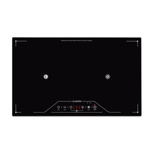 Klarstein Deejay, indukční varná deska, 3500 W, sklokeramika, ovládání dotykem, černá
