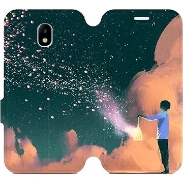 Flipové pouzdro na mobil Samsung Galaxy J5 2017 - VA14P Postava s lampou (5903226174768)