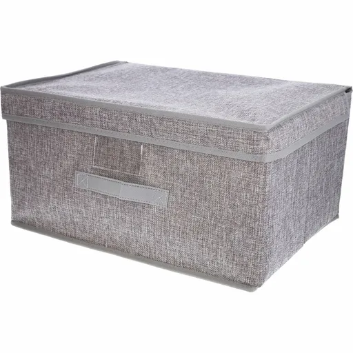 Skládací úložný box s odklopným víkem 44 × 33 × 22 cm, L