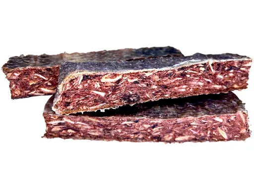 LK Baits Pet Luxusní řez ze sušené Tresky s brusinkami 4ks,LK Baits Pet Luxusní řez ze sušené Tresky s brusinkami 4ks