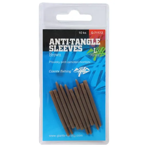 Giants Fishing Převleky proti zamotání Anti-Tangle Sleeves Brown 10ks,Giants Fishing Převleky proti zamotání Anti-Tangle Sleeves Brown 10ks