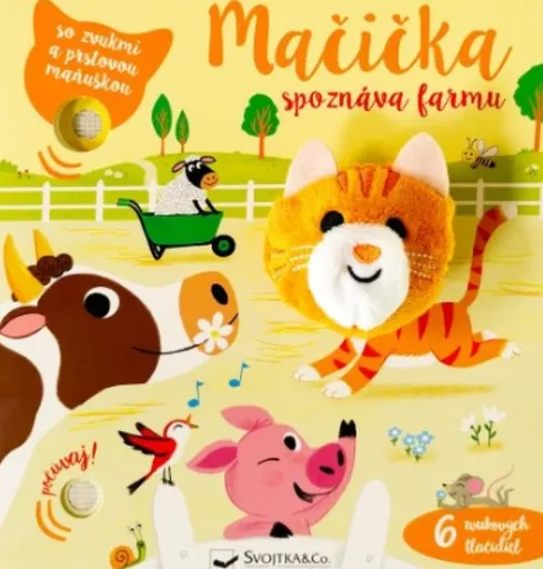 Mačička spoznáva farmu