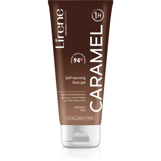 Lirene Perfect Tan samoopalovací gel na obličej 75 ml