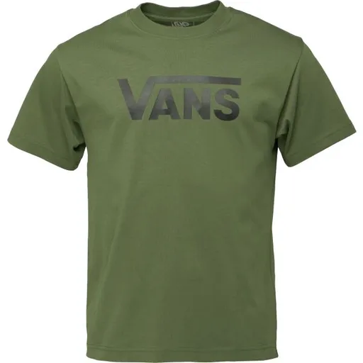 Vans CLASSIC SS TEE Pánské triko, zelená, velikost XXL