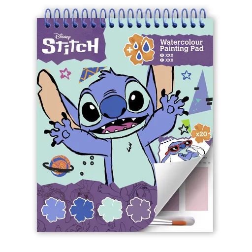 Lilo a Stitch blok s omalovánkami a barvami