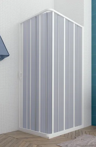 FORTE Sprchová zástěna FLEX VENERE NEW Rozměr A 100, Rozměr B 100, Rozměr C 185, Typ otevírání Zavírání na stranu OLBBXF111001