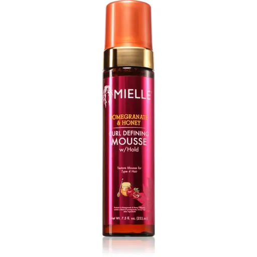 Mielle Pomegranate & Honey stylingová pěna pro definici a tvar účesu pro kudrnaté vlasy 222 ml