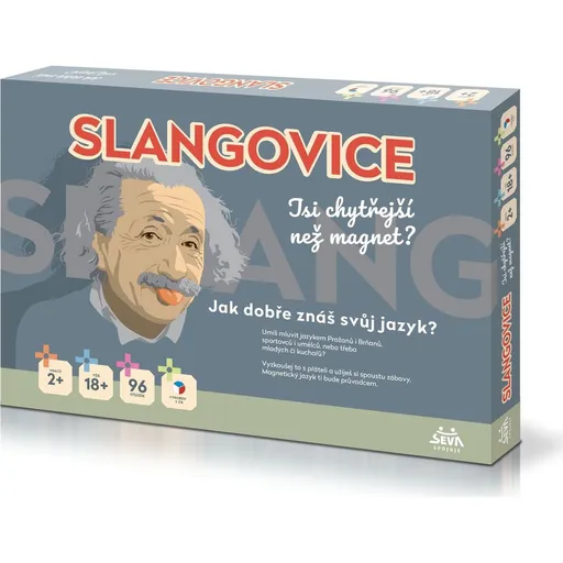 SEVA Slangovice společenská magnetická hra