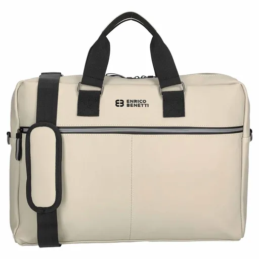 Pánská pracovní taška na notebook Enrico Benetti Berg - béžová