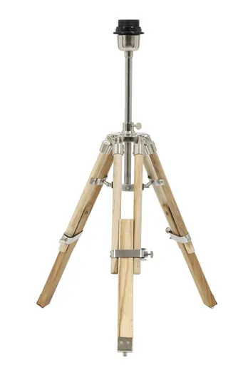 Dřevěná stolní základna k lampě Matisse - 37*33*47-60 cm / E27 Light & Living