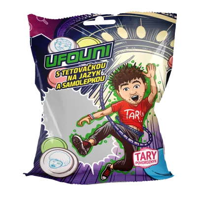 Tary Ufo 22g + tetovačka na jazyk + samolepka