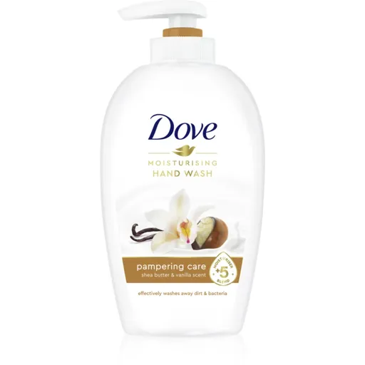 Dove Purely Pampering Shea Butter tekuté mýdlo s pumpičkou bambucké máslo a vanilka 250 ml
