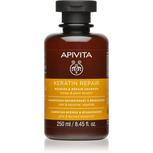 Apivita Keratin Repair Nourish Repair Shampoo čisticí šampon 250 ml