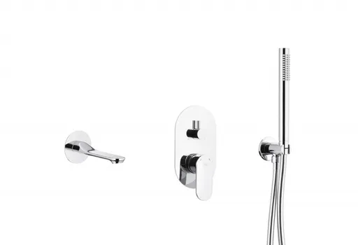 KFA Vanová podomítková baterie, chrom 4829-401-00