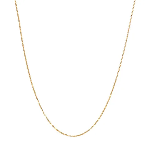 Troli Nadčasový pozlacený řetízek z oceli Anker 42 cm