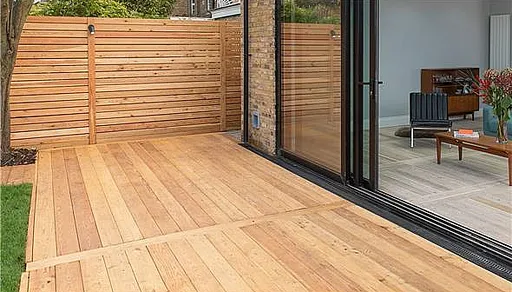 ASKO Terasová prkna SIBIŘSKÝ MODŘÍN - DAHURSKÝ 27 × 143 × 2950 | oboustr. jemně rýh.