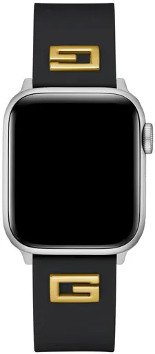 Guess Silikonový řemínek pro Apple Watch (38 - 41 mm) - Black CS2022S2