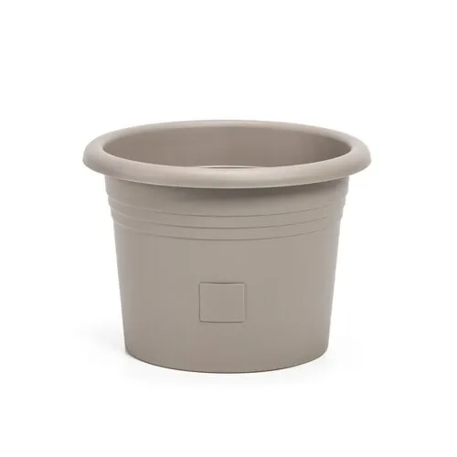 Plastia Samozavlažovací květináč Narza pr. 60 cm, taupe, pr. 60 cm