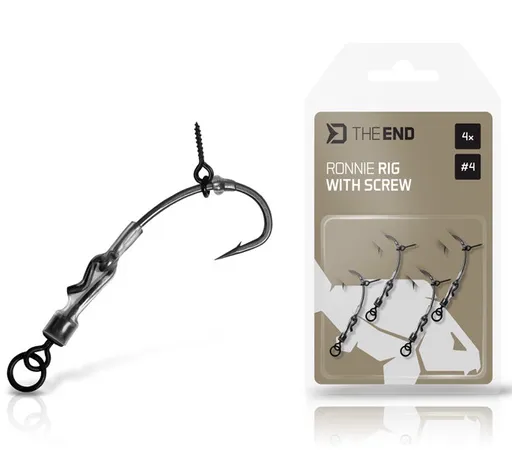 Delphin theend ronnie rig s vrtáčkem 4 ks - 6