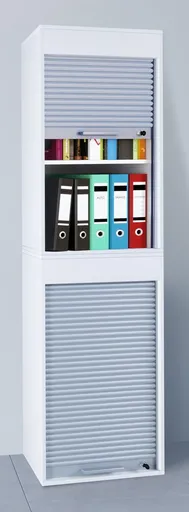 VCM Kancelářská skříň Aktos XL, bílá