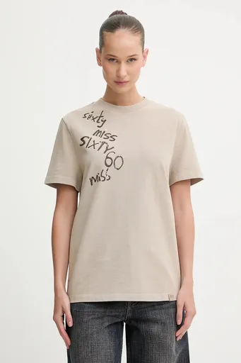 Bavlněné tričko Miss Sixty