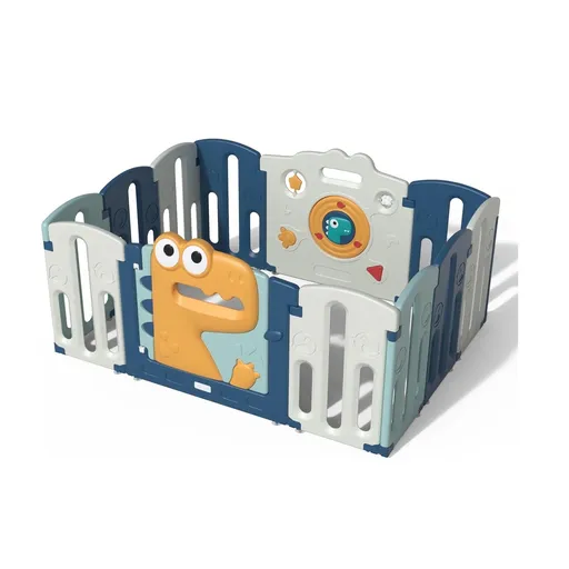 Babify Ohrádka s modulární konstrukcí, odolná proti povětrnostním vlivům, skládací a protiskluzová pro venkovní/venkovní použití