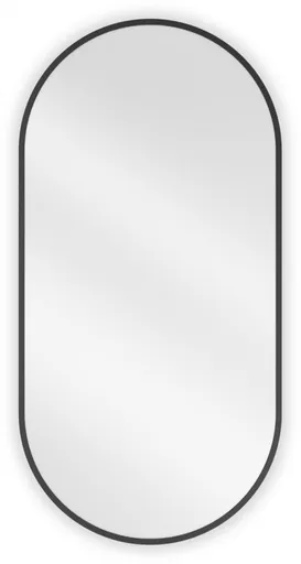 MEXEN Loft zrcadlo 90 x 45, černý rám 9851-090-045-000-70