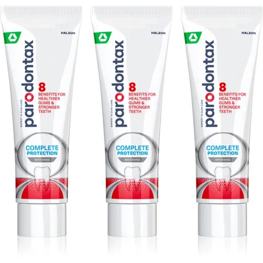 Parodontax Complete Protection Whitening bělicí zubní pasta s fluoridem 3x75 ml