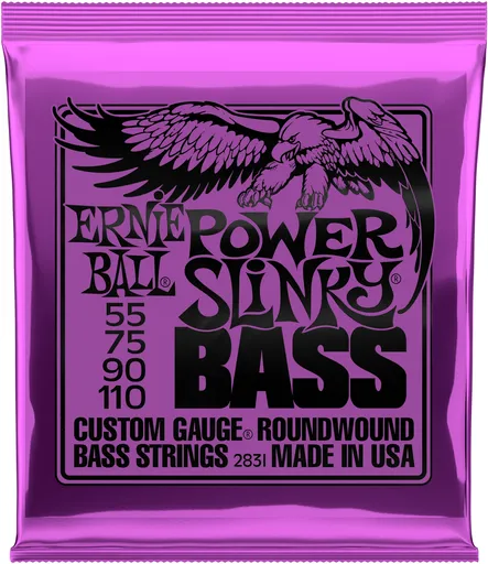 Ernie Ball 2831 Power Slinky Nickel Wound Electric Bass 55-110