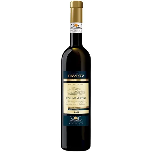 Vinařství Pavlov Ryzlink vlašský 2022 VOC Pálava