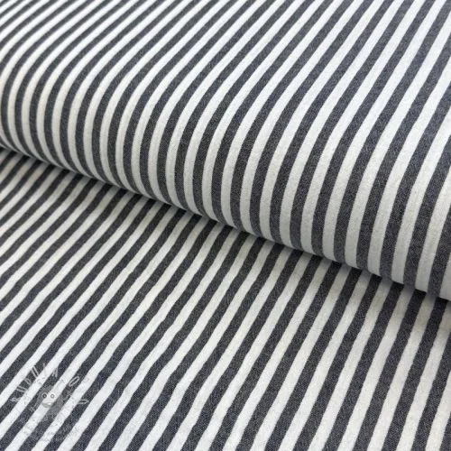 Dvojitá gázovina/mušelín YARN DYED Summer stripe navy