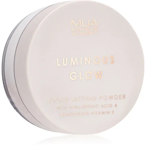 MUA Makeup Academy Luminous transparentní sypký pudr 11 g