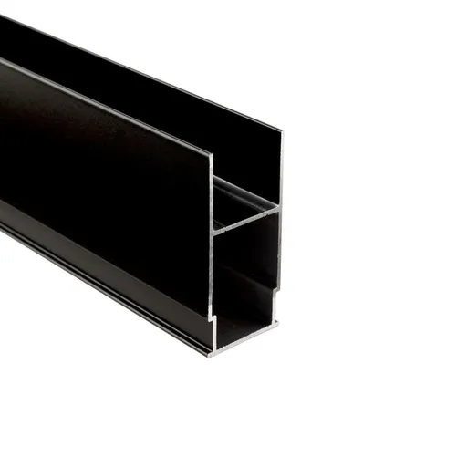 Light Impressions Deko-Light Combo profil pro trafa do betonu 3 m, černá 970808