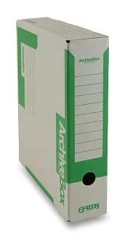 Archivační box 330x260x75mm EMBA zelený